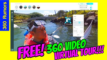 How you can make a FREE 360 video virtual tour with hotspots - 100% FREE forever with VeeR