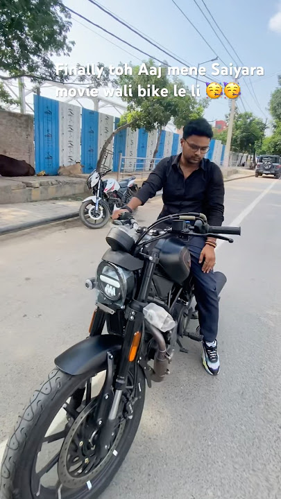 Toh finally mene Aaj Saiyara movie wali bike le li . 😎 harley davidson x440 #viral #trending
