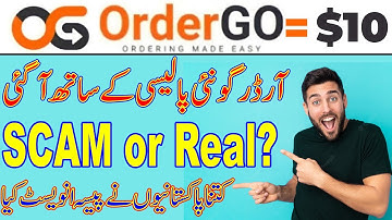 OrderGo app Scam || OrderGo app New updates || OrderGo app withdraw issue new update