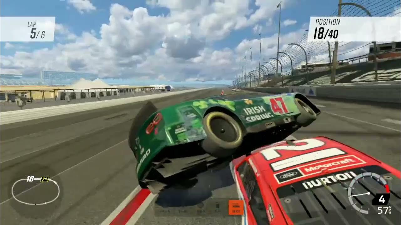 NASCAR Rivals Crash Compilation nascarrivals YouTube