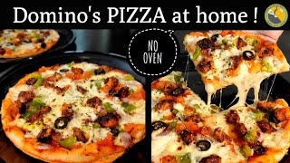 CHICKEN PIZZA RECIPE || Homemade Pizza | Pizza recipe | Chicken pizza| Pizza without oven| Ep.#365 screenshot 3