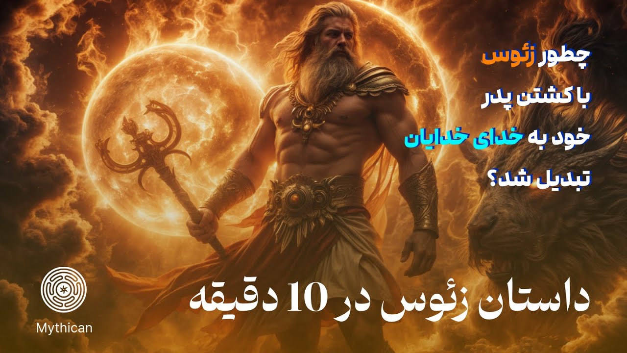 چطور زئوس با کشتن پدر خود به خدای خدایان تبدیل شد ؟ (داستان به قدرت ...