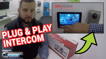 HIKVISION 2-WIRE VIDEO INTERCOM SETUP AND REVIEW