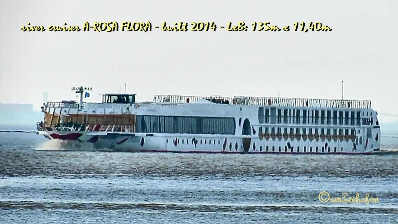 A ROSA FLORA DMBD MMSI 211621310 Emden Germany Rivercruiser Flusskreuzfahrer seatrials Probefahrt