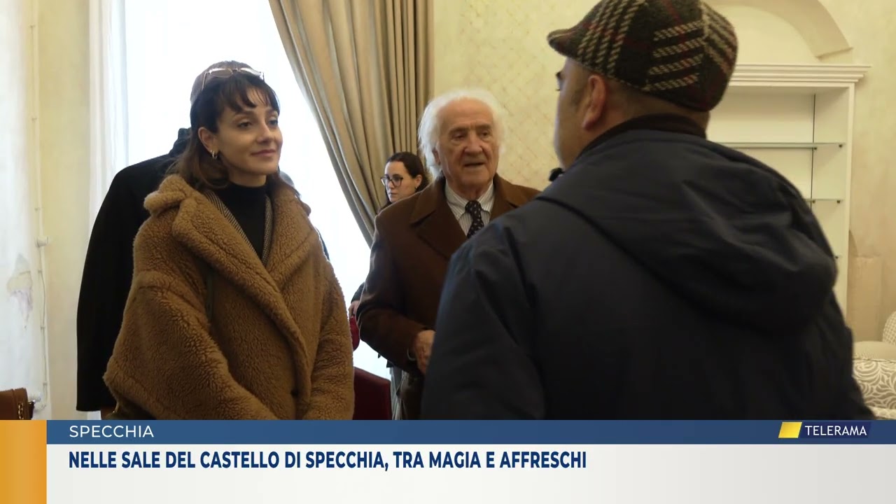 Nelle sale del Castello di Specchia, tra magia e affreschi
