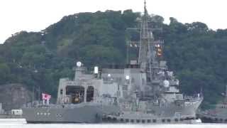 護衛艦『DD-108 あけぼの』横須賀入港
