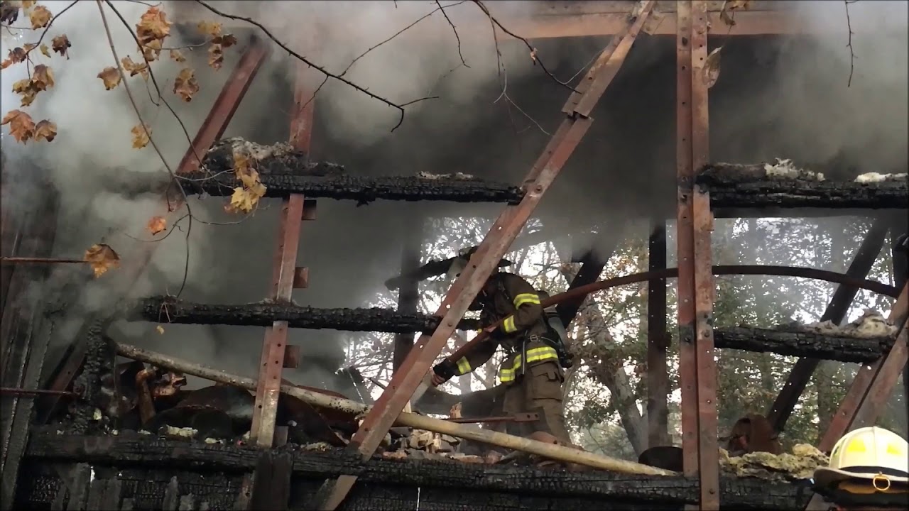 Cooperstown & Charlotte Valley Railroad boxcar fire in Milford NY YouTube