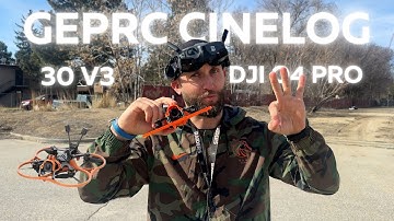 GEPRC Cinelog 30 V3 DJI O4 Pro- The Drone That Can Do It All