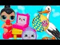 КУКЛЫ ЛОЛ 3 серия играют ДЕТСКИЙ САД РЕБЕНОК Мультик про Игрушки СЮРПРИЗ | TOYS AND DOLLS