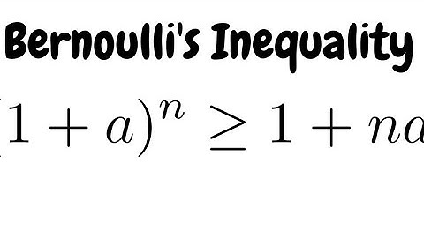 ⏺️2. proving Bernoulli