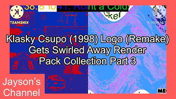 Klasky Csupo (1998) Logo (Remake) Gets Swirled Away Render Pack Collection Part 3