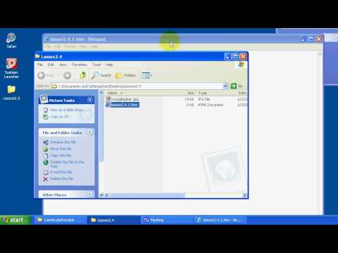 HTML 4 Adding Images.avi