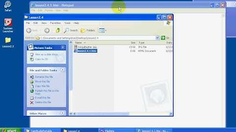 HTML 4 Adding Images.avi