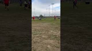 Six Year’s Old Flag Football Touchdown #myblog