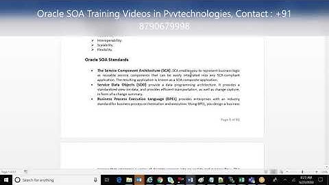 Oracle SOA training videos Online Training