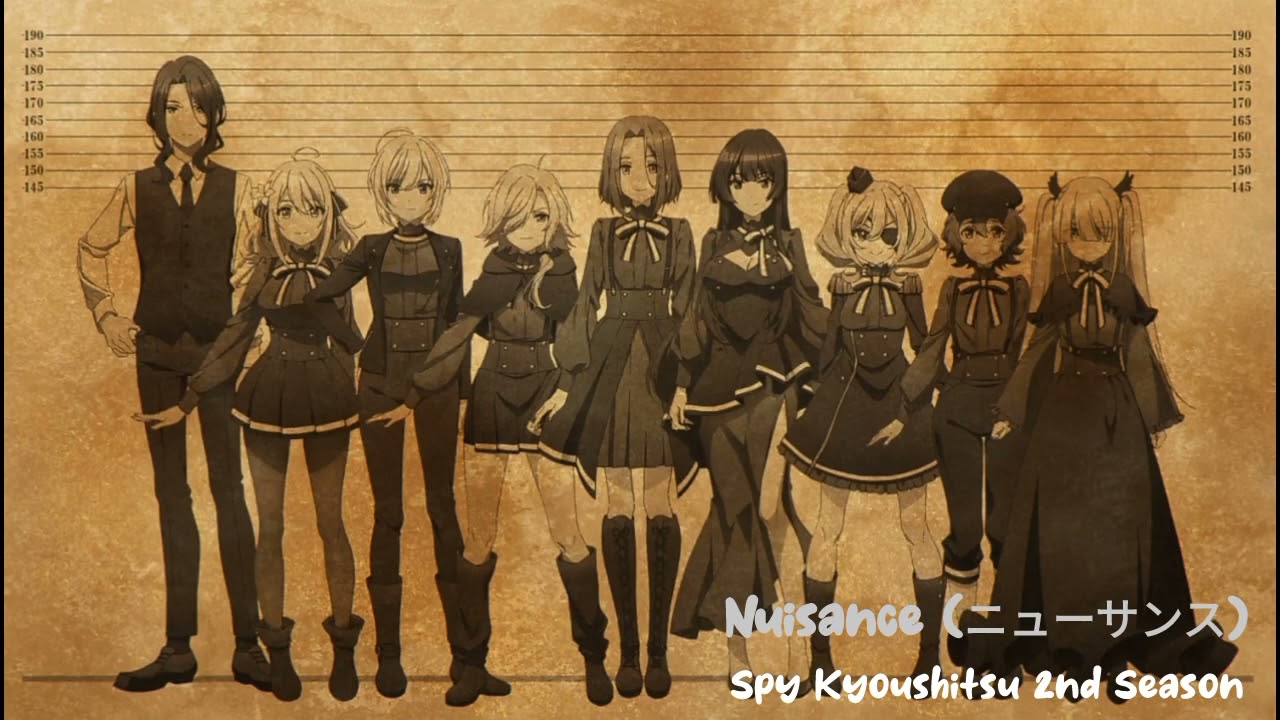 Spy Classroom』Spy Kyoushitsu amv / Ending Full -『Secret Code』by