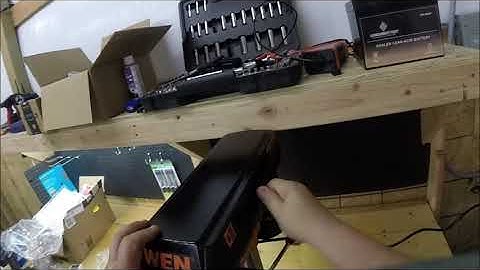 WEN 4208 8 in.5 Speed Drill Press with Key-less Chuck Assembly and Review