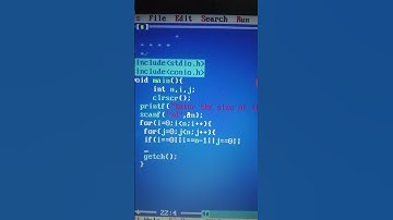 #youtubeshorts #reels #coding #clanguage #programming There is a hollow square pattern here, like it
