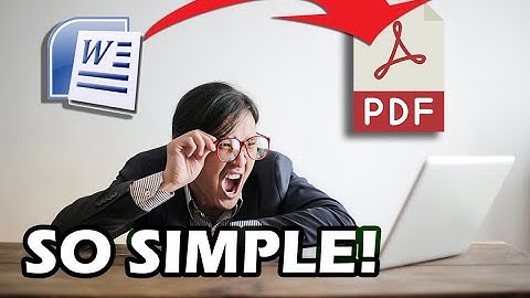 HOW TO SAVE MS WORD 2007  DOC FILE AS PDF / SIMPLE TECH TIPS / ENGLISH
