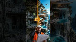 Restoring an Abandoned Cave House Into a Luxury Cliffside Mansion | Full Transformation