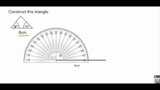 Constructing a triangle ASA