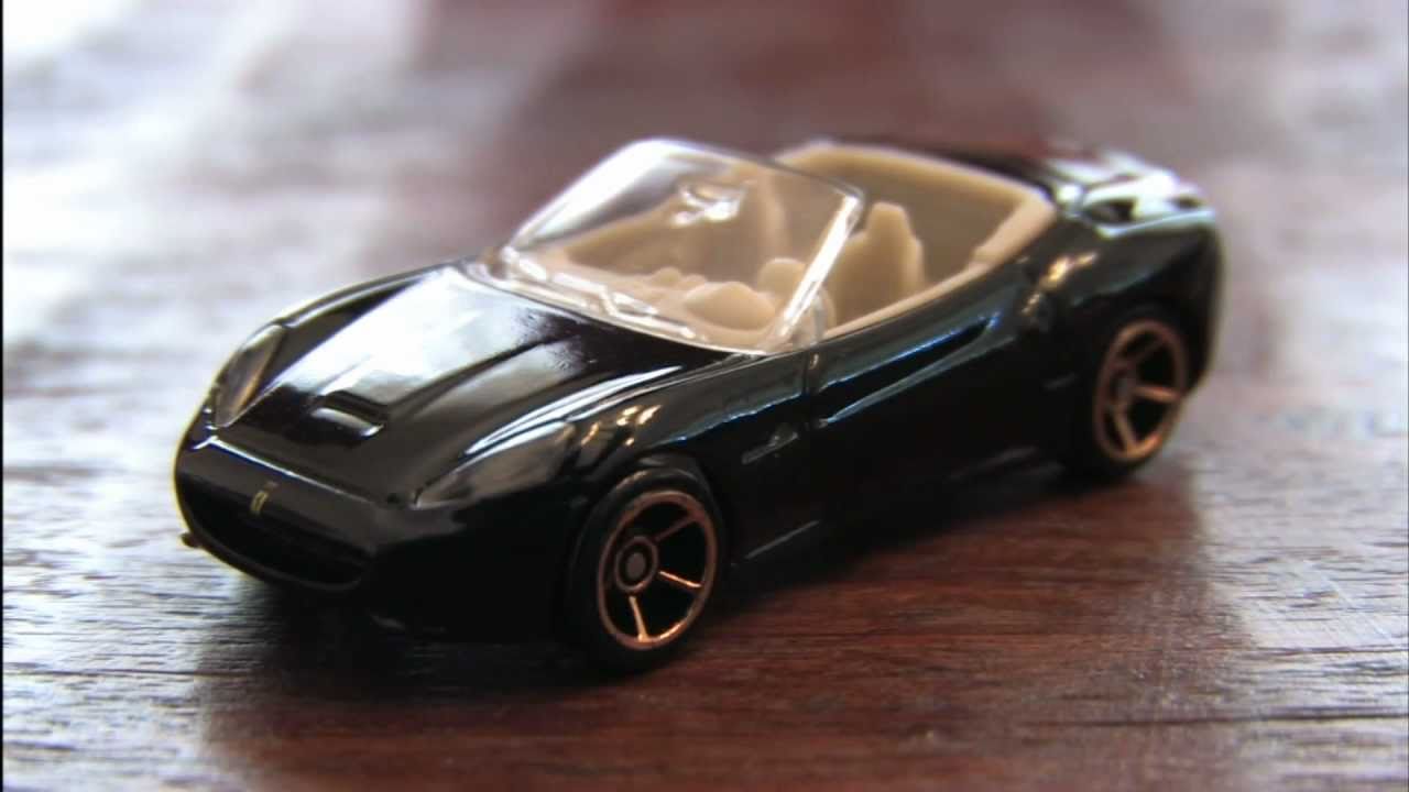 CGR Garage - FERRARI CALIFORNIA Hot Wheels review - YouTube