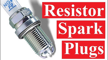 Resistor spark plug versus non resistor spark plug