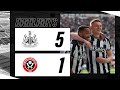 Newcastle united 5 sheffield united 1  premier league highlights