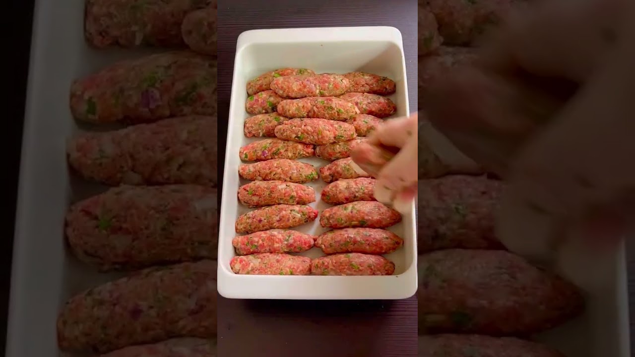 كفته لحم بالبصل المكرمل  اكثر من رااااائعه