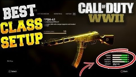 WWII TOP 5 BEST CLASS SETUPS!