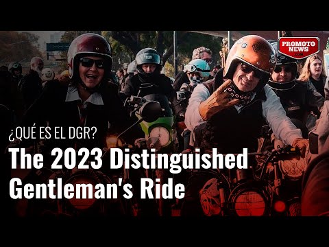 Se viene el Distinguished Gentleman's Ride 2023