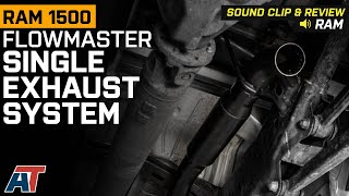 2009-2018 5.7L RAM 1500 Flowmaster Outlaw Extreme Single Exhaust System Review & Sound Clip by AmericanTrucks Ram 846 views 8 days ago 8 minutes, 2 seconds