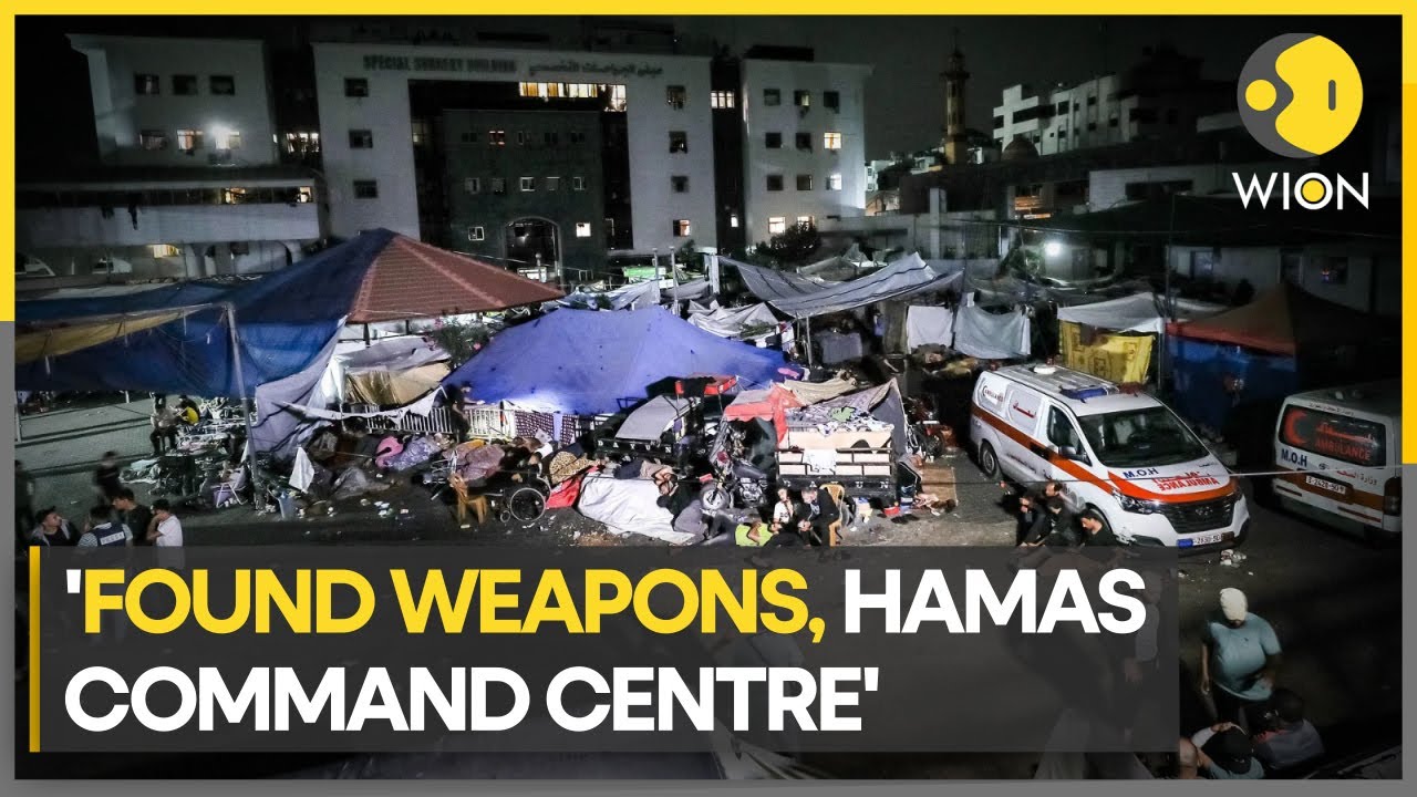 Israeli army: Tunnel, weapons found at Gaza’s Al-Shifa hospital | World News | WION