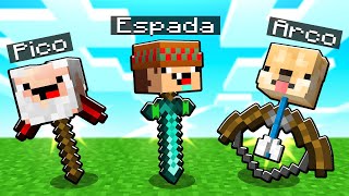 ¡Minecraft PERO somos HERRAMIENTAS! 😲🪓🏹 SILVIOGAMER MINECRAFT PERO