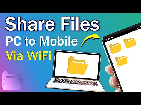Windows 11 How to Share File PC to Mobile via WiFi by TUTORIALS HOME
