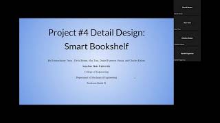 ME157 Video Presentation Smart Bookshelf