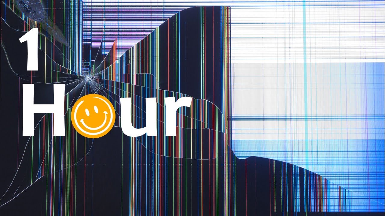 1 HOUR CRACKED 4K TV Screen Prank YouTube