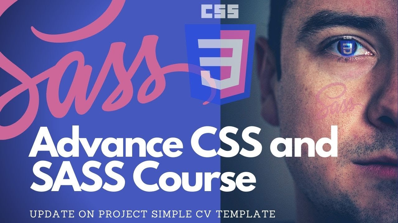 Advance CSS and SASS Course | Update on Project Simple CV Template
