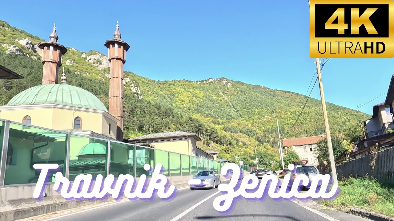 Travnik - Bila - Zenica : Vožnja / Drive (4K)