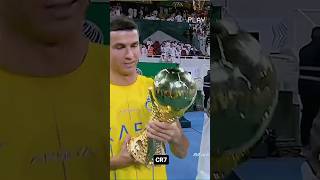 Cristiano Ronaldo Won Final Cr7 With Arab Championship Cup