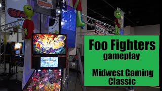 Foo Fighters Pinball - made by Stern - recorded at Midwest Gaming Classic 2023