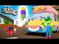 Learn Colors with Ice Cream and More!｜Gecko's Garage｜Cartoon For Kids｜Learning Videos For Toddlers