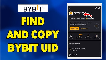 How To Find And Copy Bybit UID 2024 | Locate & Share Bybit App User ID