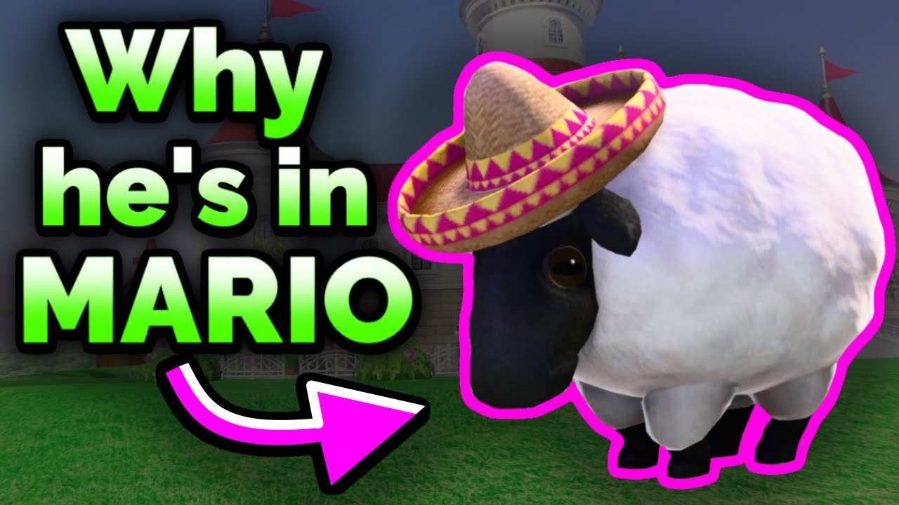 Why Nintendo put this SHEEP into Mario - Mario Odyssey is one of Nintendo's greatest video games for the Switch. But alongside Peach, Bowser and Cappy, there's an unexpected character. A sheep!