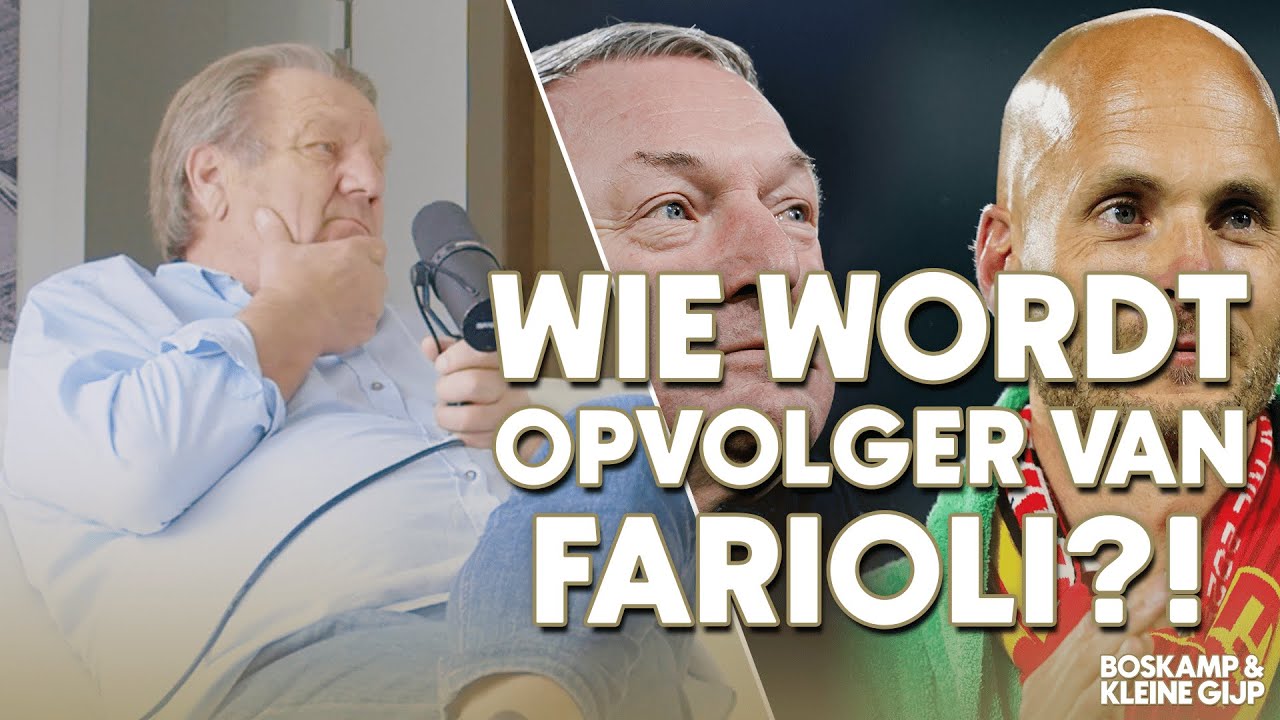 Jan Boskamp: 'Ik zou Ron Jans bij Ajax kiezen als opvolger Farioli' | Boskamp & Kleine Gijp | S01E14