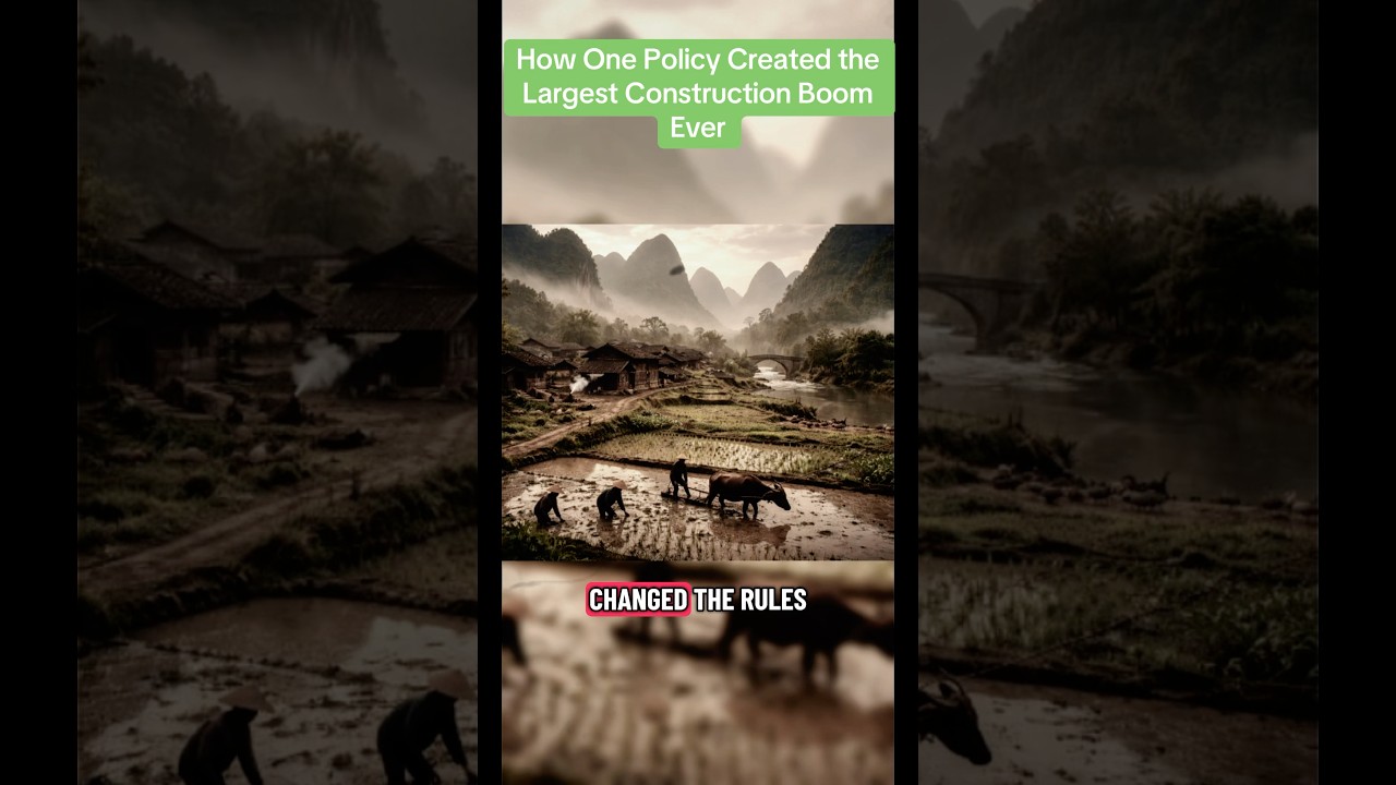 Как одна политика привела к крупнейшему строительному буму в истории 