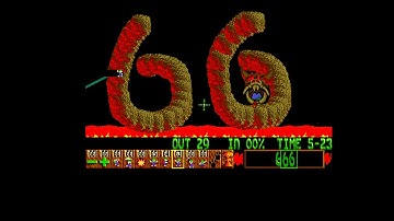 Lemmings Tricky Level 21 Walkthrough Amiga