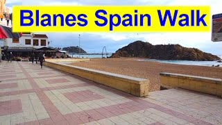 Spain Walk in Blanes, Day Trip Walk to Blanes Spain
