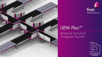 [Intralogistics] GENI-Flex™ Modular Solution Irregular Sorter