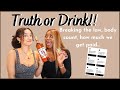 TRUTH OR DRINK / SAY IT OR SHOT IT!! Answering your crazy questions! | AbbieCurls Ft AggieNonsizi